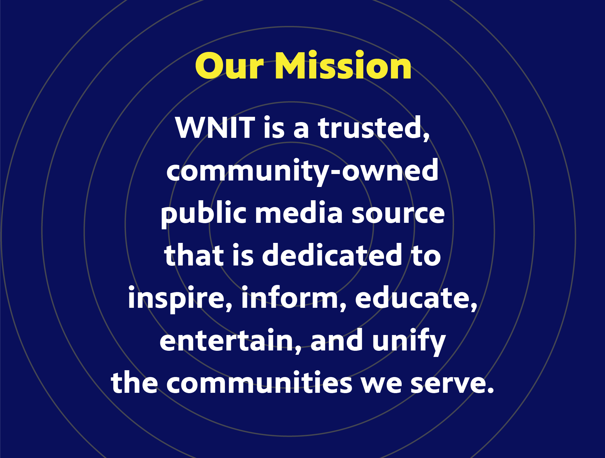 Our Mission Statement