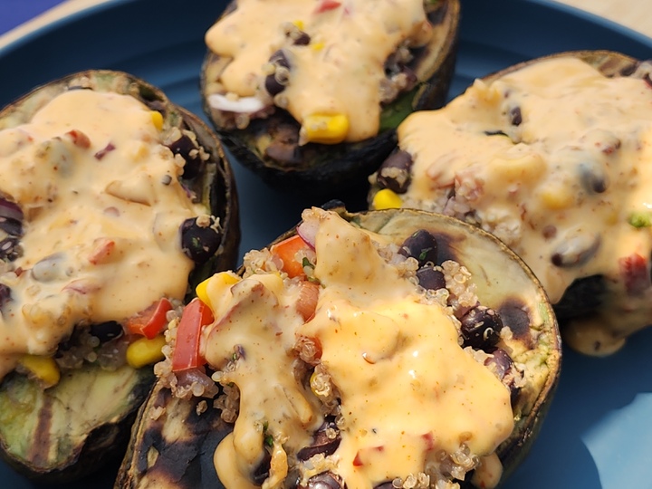 Grilled Stuffed Avocado Photo