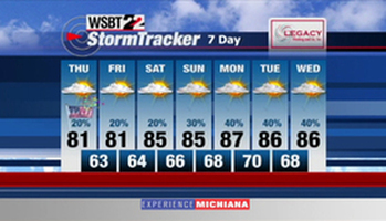 WSBT News and Weather Thumbnail